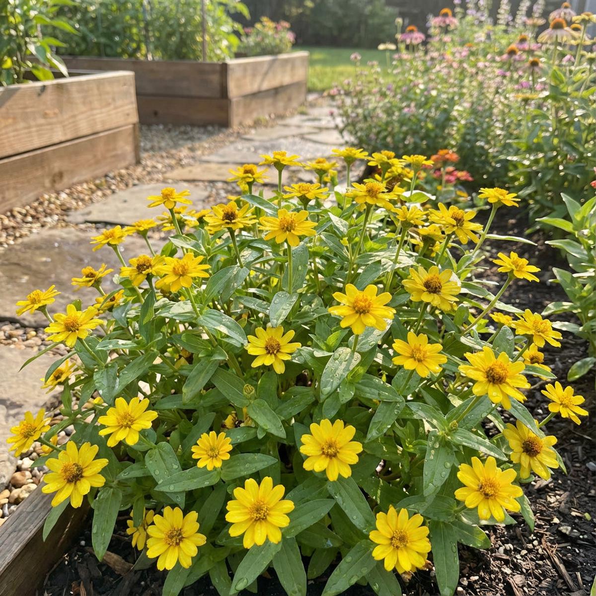 Yellow Profusion Flower Planting Seeds