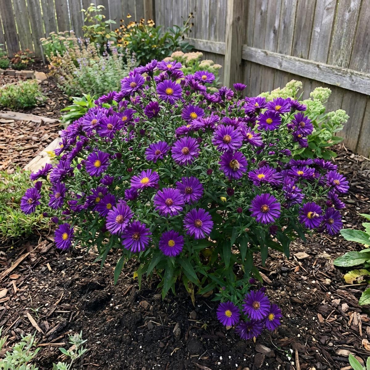 Dark Purple Aster Seeds for Planting – Stunning Blooms for Your Garden