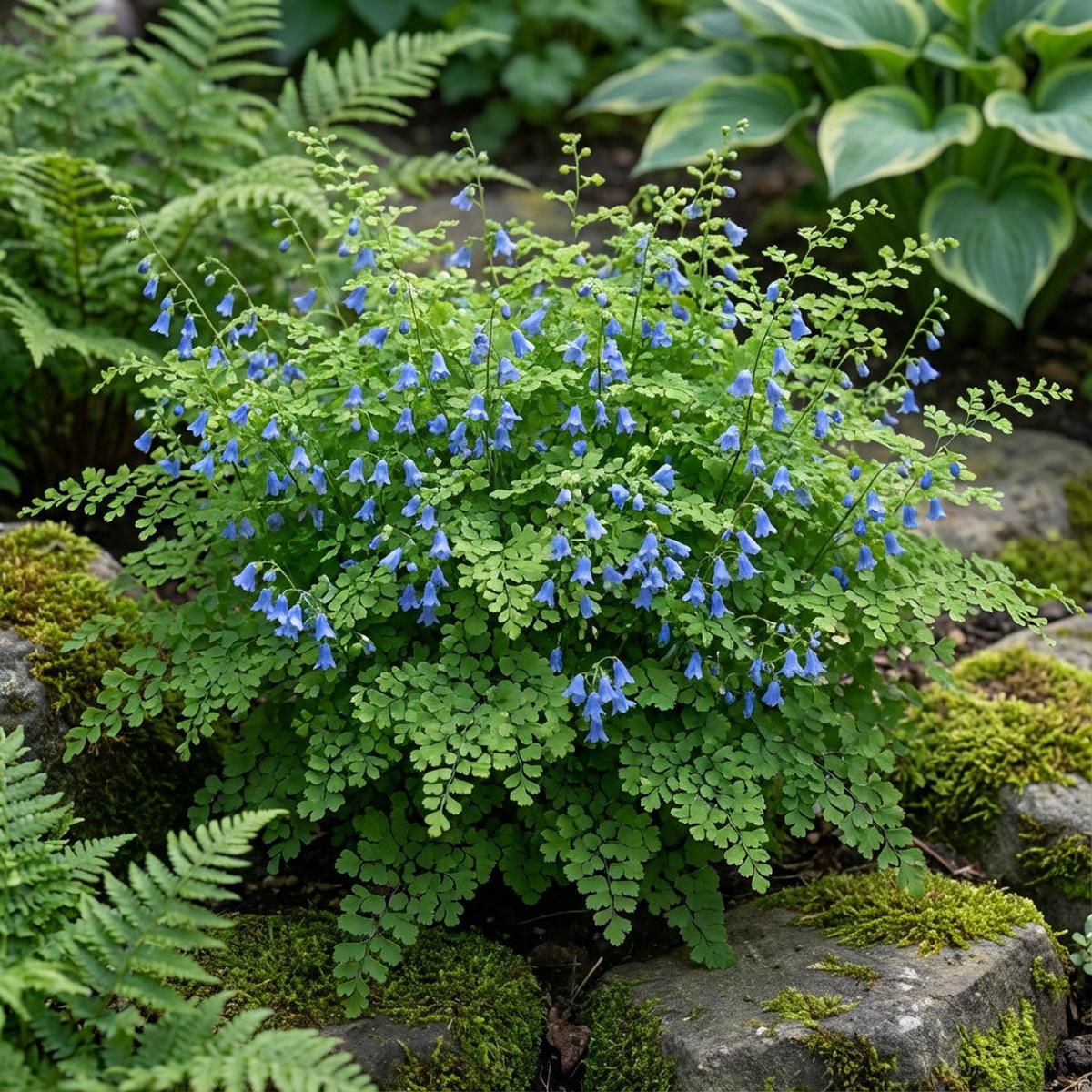 Blue Maidenhair Flower Seeds for Planting Premium Quality