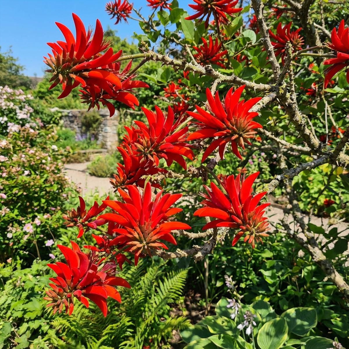 Red Coral Tree Seeds – Erythrina Corallodendron for Planting