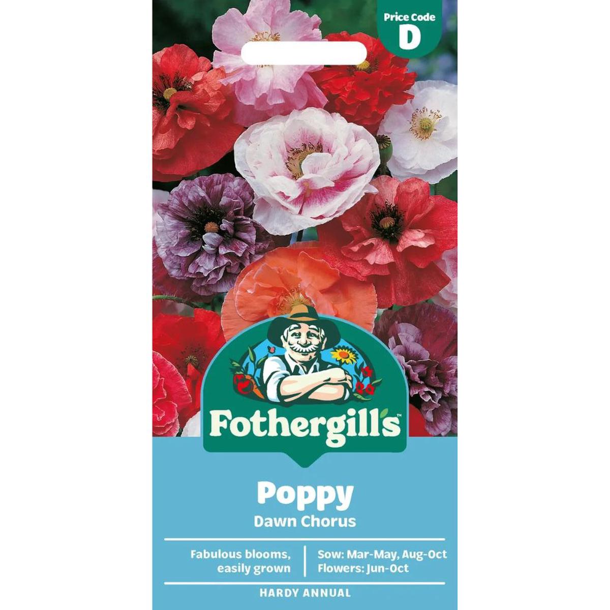 Mr Fothergills Poppy Dawn Chorus Seeds