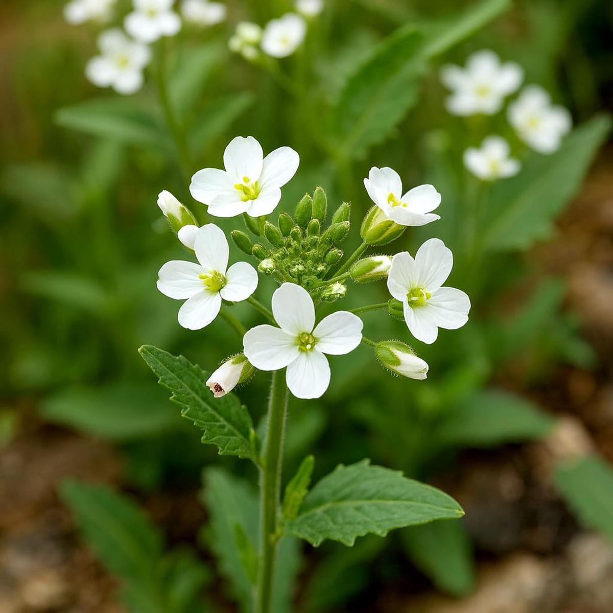 White Wasabi Diplotaxis Planting for Flavorful Gardens – Seed