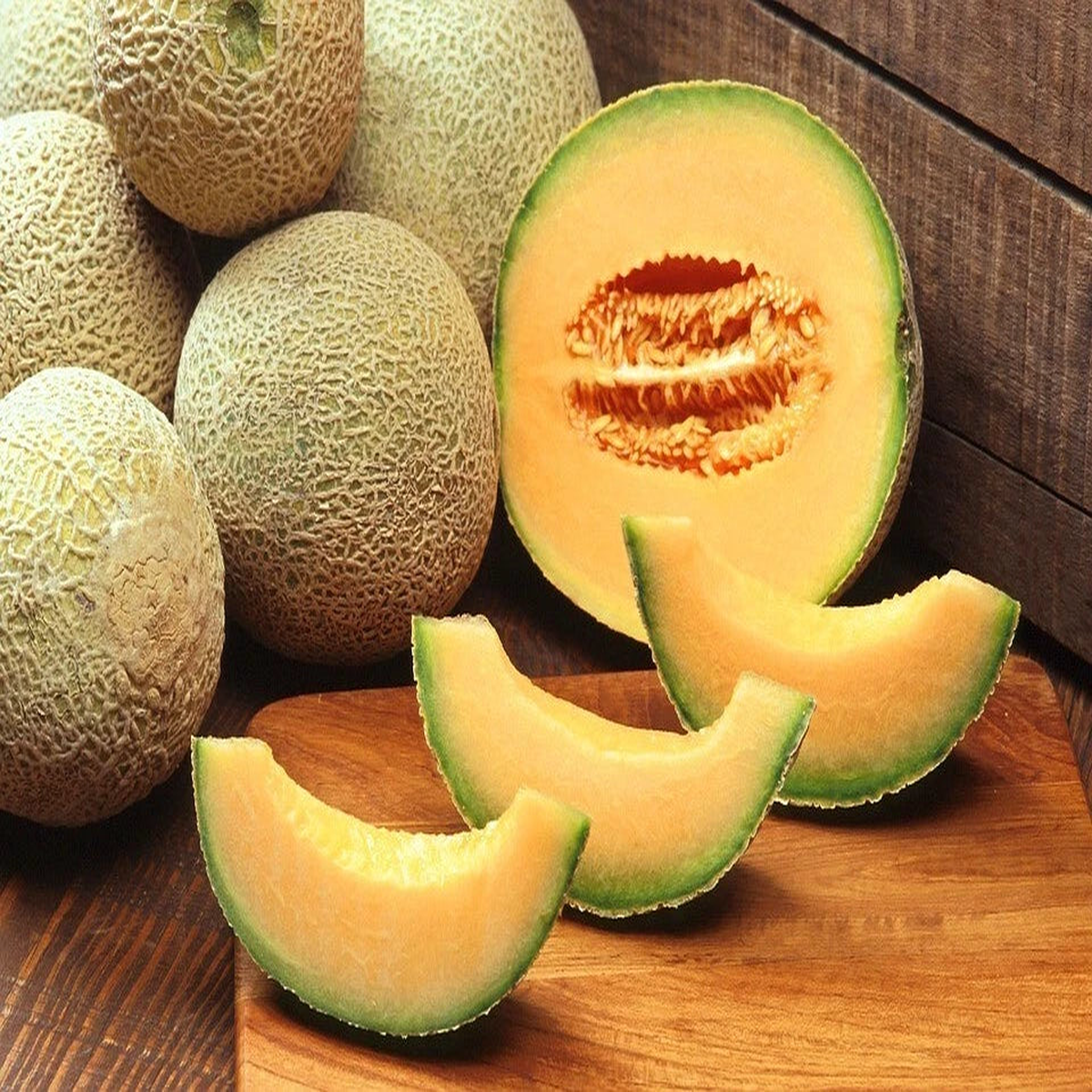 Cantaloupe seed Sweet Melon stock Seeds  Heirloom, Non-GMO, High Germination Organic Garden Seeds