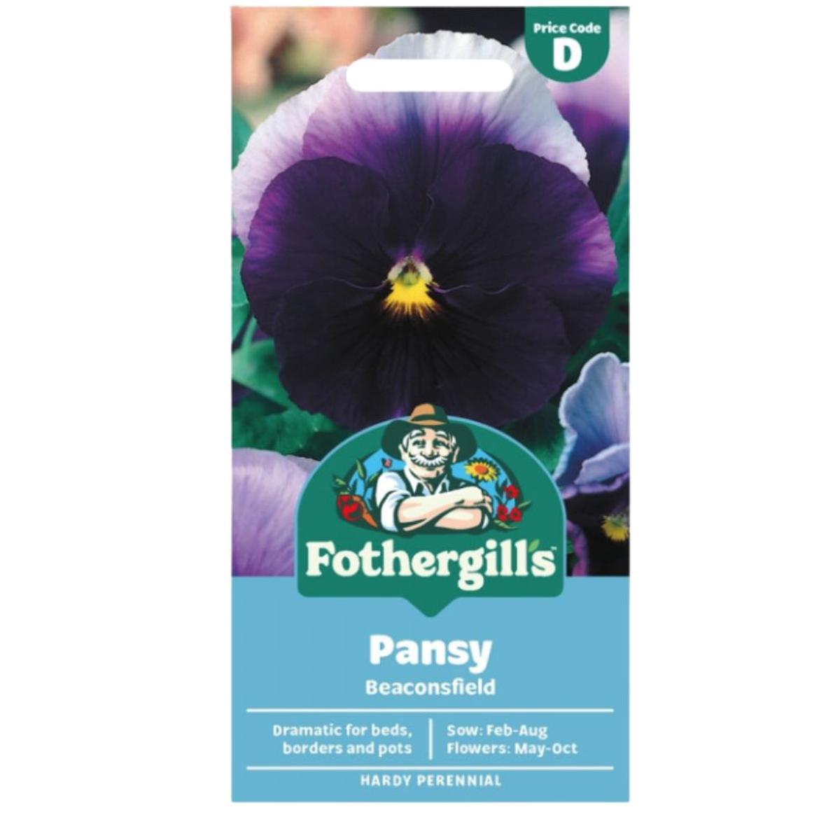 Mr Fothergill’s Pansy Beaconsfield Seeds