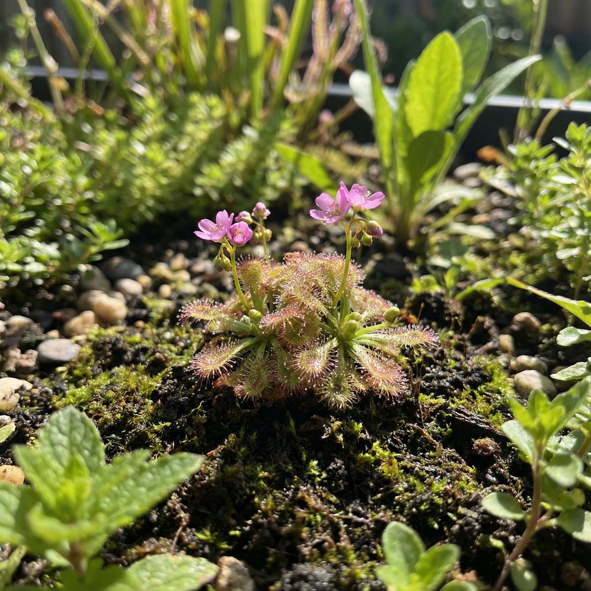 Drosera Sundew Pink Flower Seeds – Ideal for Planting