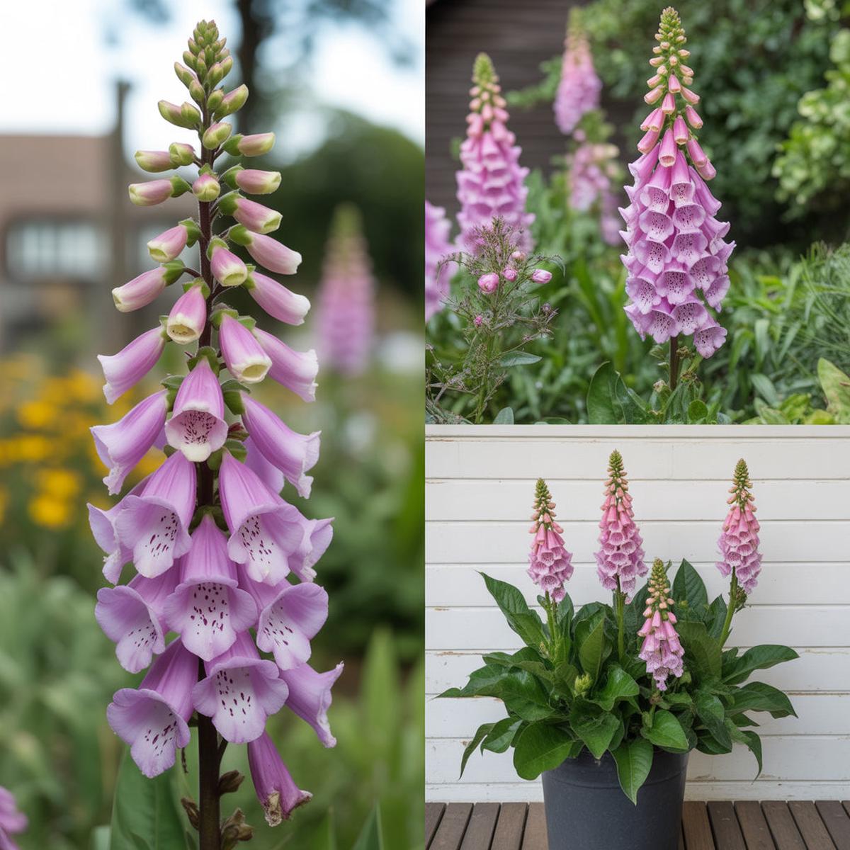 Pink Climbing Foxglove Flower Seeds for Planting – Stunning Biennial Blooms