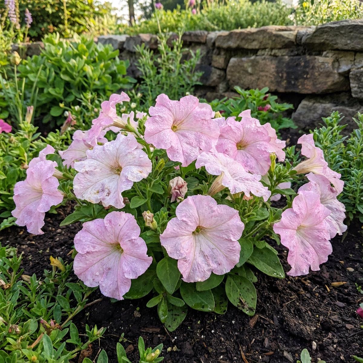 Light Pink Petunia Seeds for Planting – Soft & Colorful Garden Charm