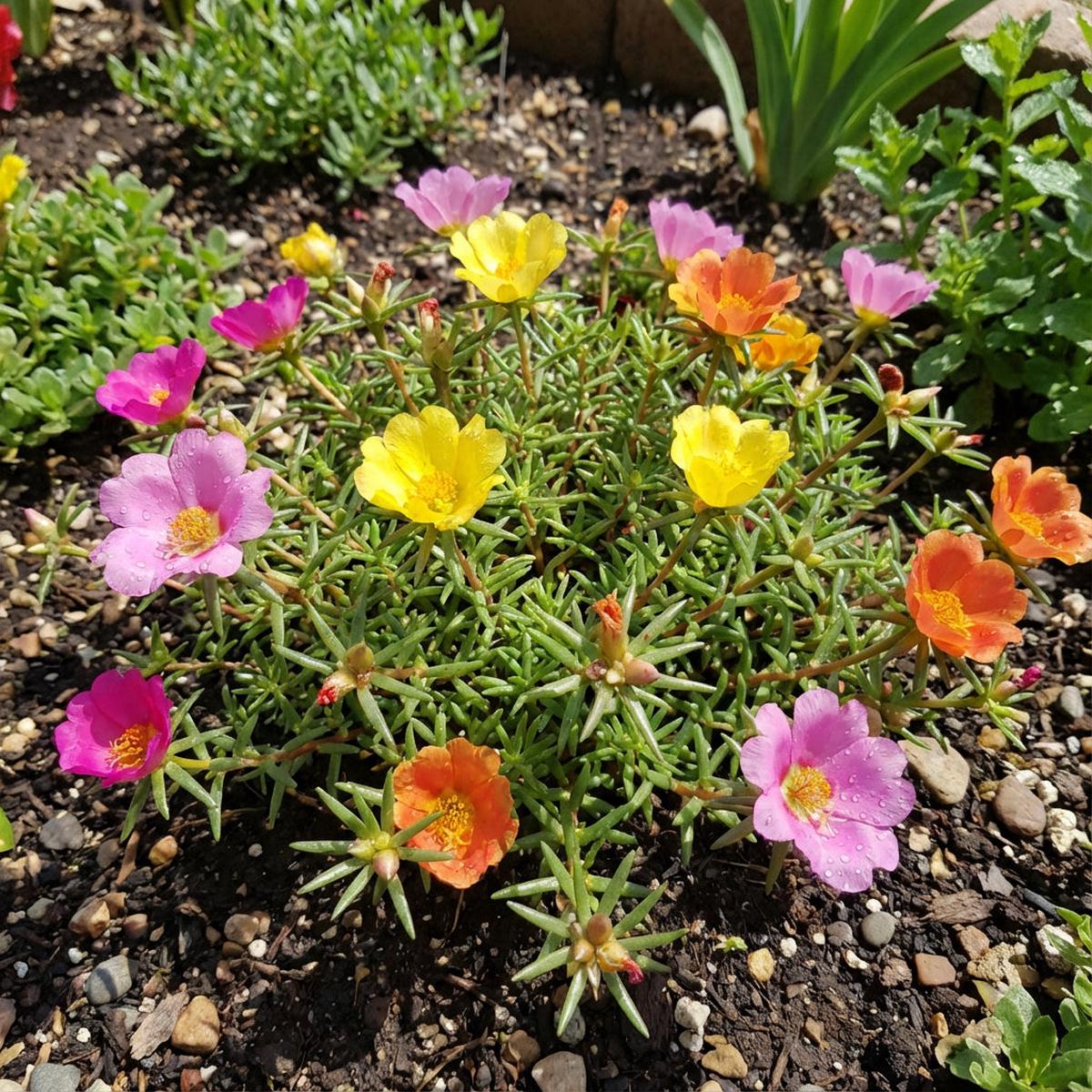 Portulaca Flower Planting Seeds – Brighten Your Garden with Vibrant Blooms