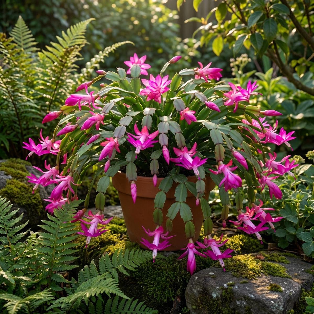 Zygocactus Truncatus Flower Seeds for Planting Mixed Colors, Ideal for Indoor/Outdoor Gardens