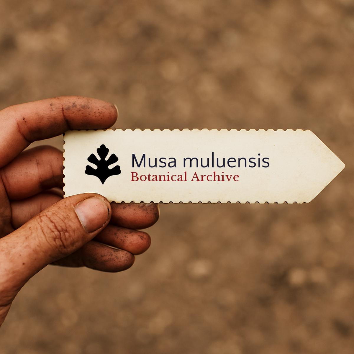 Musa muluensis SEEDS