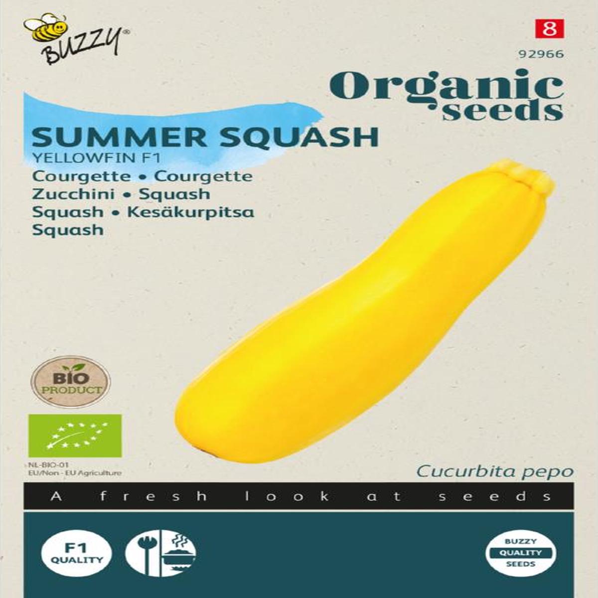 Zucchini Yellowfin F1 Samen BIO