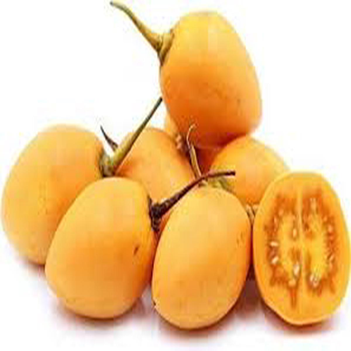 Yellow Tamarillo fruit seeds for planting - Heirloom & Non-GMO Garden seeds, exotic fruits from hardy trees