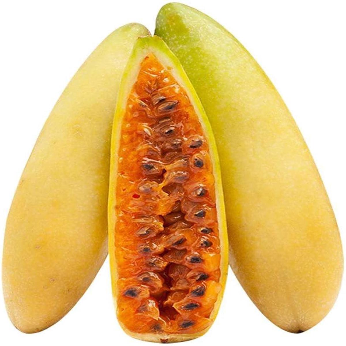Banana Passion Fruit Seeds Heirloom, Non-GMO Seeds for Lush Fruit-Lovers Garden Planting
