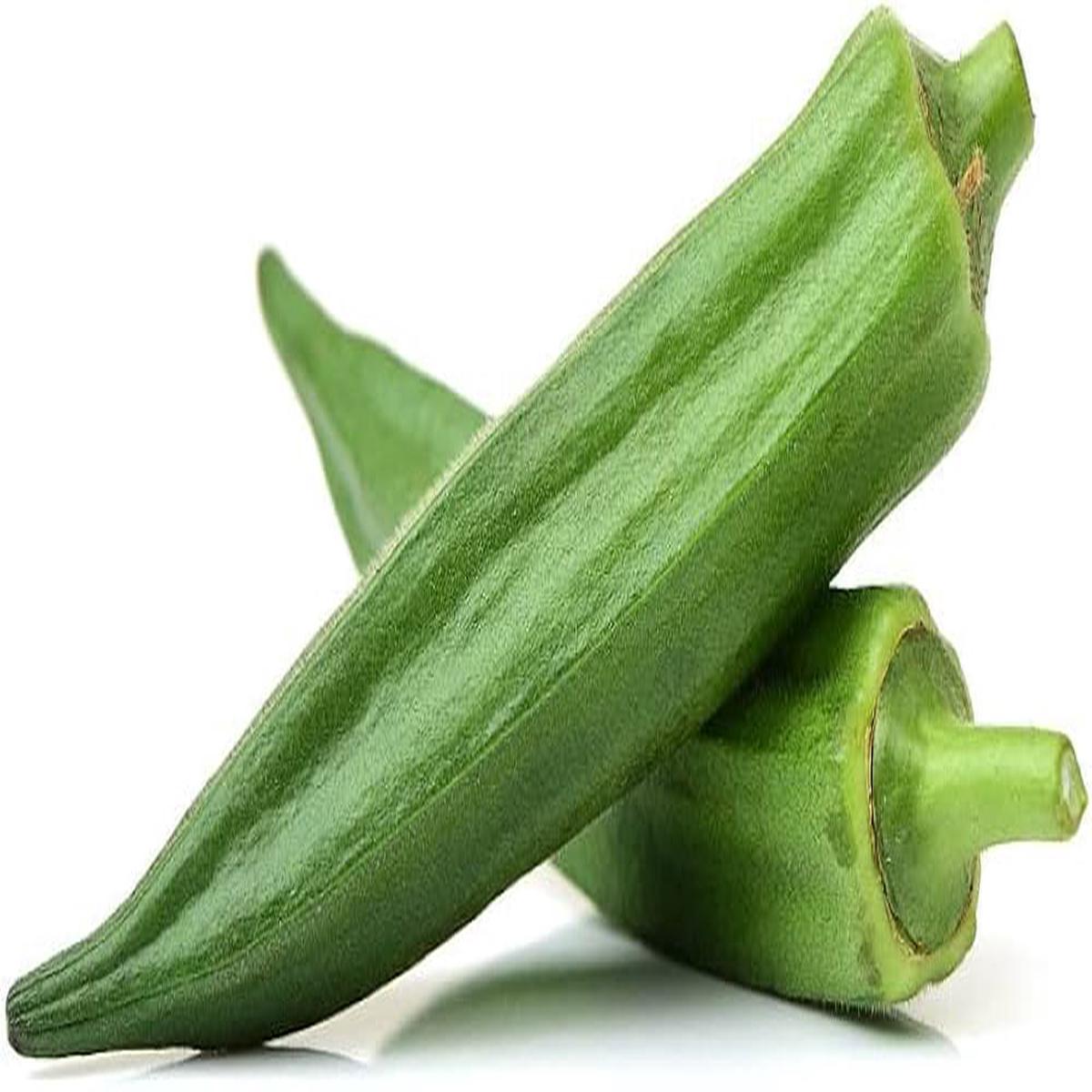 Okra Vegetable Abelmoschus esculentus Seeds for Planting Green