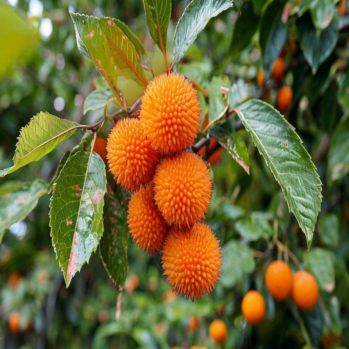 Arbutus Bayberry Fruit Seeds for Planting  Orange Variety, GMO Free, Ideal for Garden, Heirloom Seeds